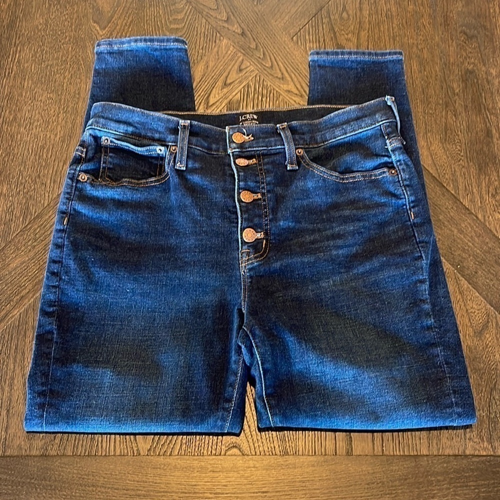 J. Crew 10” High Rise Skinny Jeans Size 30